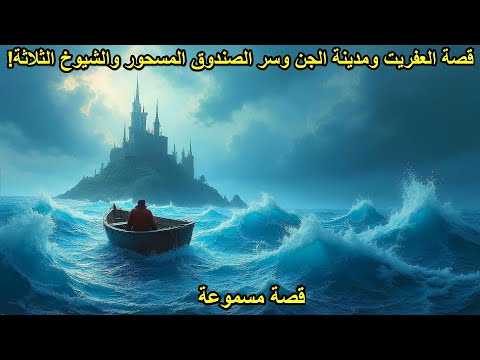 قصة العفريت ومدينة الجن وسر الصندوق المسحور والشيوخ الثلاثة اغمض عينيك واستمع