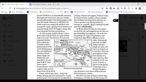 Fall of Rome DBQ read... OUT LOUD?????