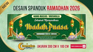 Desain Spanduk Ramadhan 1447 H / 2026 M part 1
