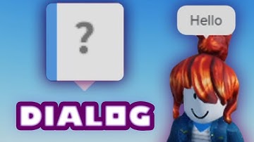 Roblox studio tutorial : How to use dialog and dialog choice