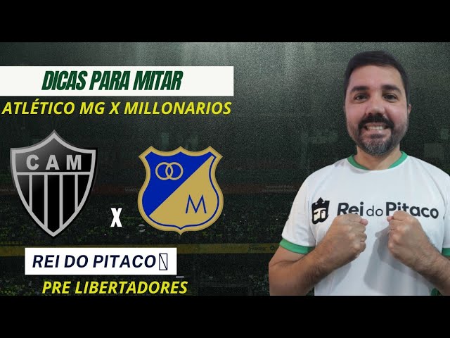 Antes de enfrentar o Atlético-MG na Libertadores, Millonarios poupa  titulares e vence na liga, atlético-mg