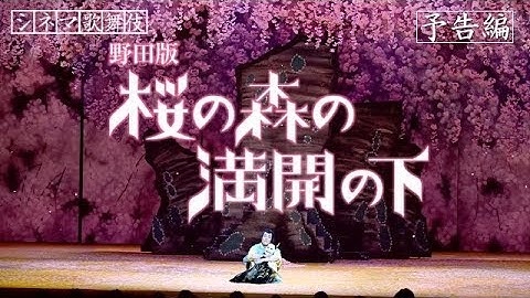 シネマ歌舞伎『野田版 桜の森の満開の下』予告編