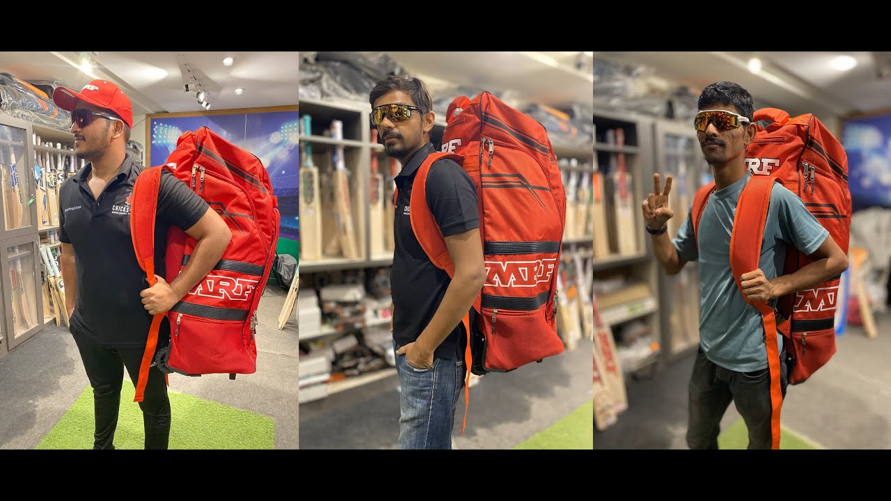 MRF VK18 Limited Edition LE Duffle Wheelie Cricket Kit Bag YouTube