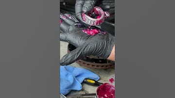 How To Pack Wheel Bearings - Hand Bearing  a Packing - #shorts