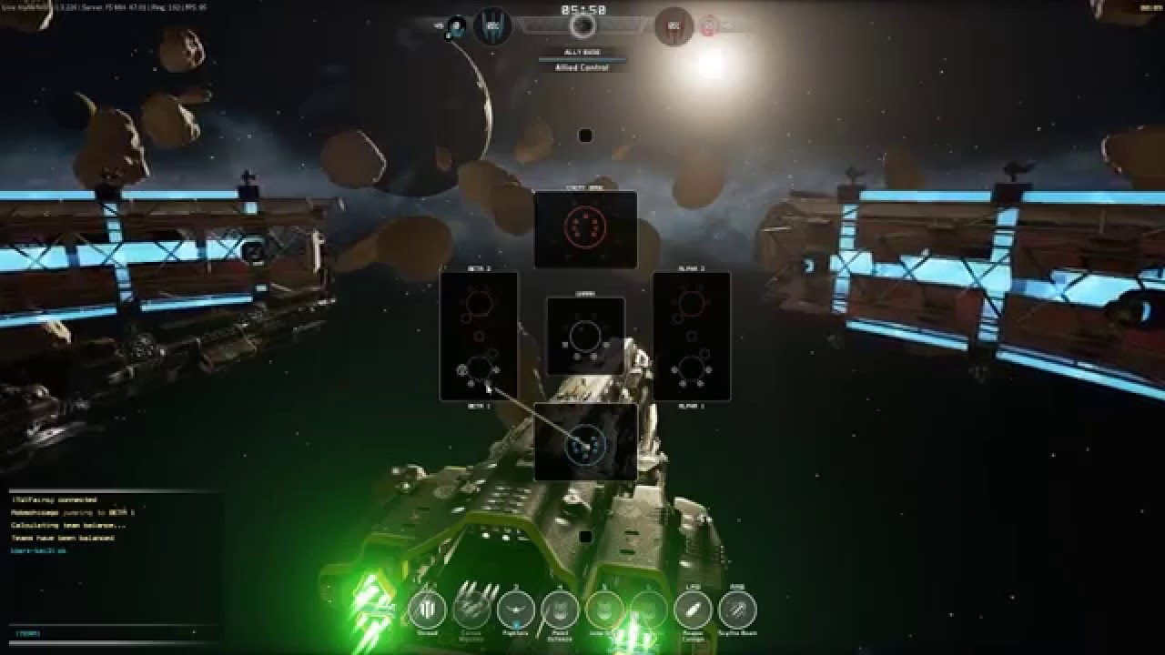 Butchering foul xenos with Darkkai3 (and later some pew pew) [Alien swarm and fractured space]