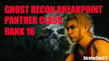 GHOST RECON BREAKPOINT PANTHER CLASS RANK 16