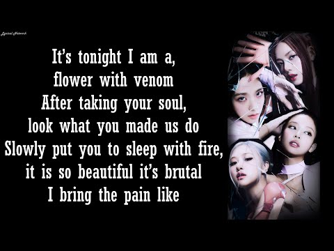 Blackpink - Pink Venom |English Version| Lyrics