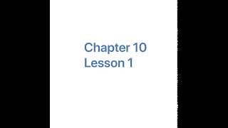 Math Chapter 10 - "AM I READY?"