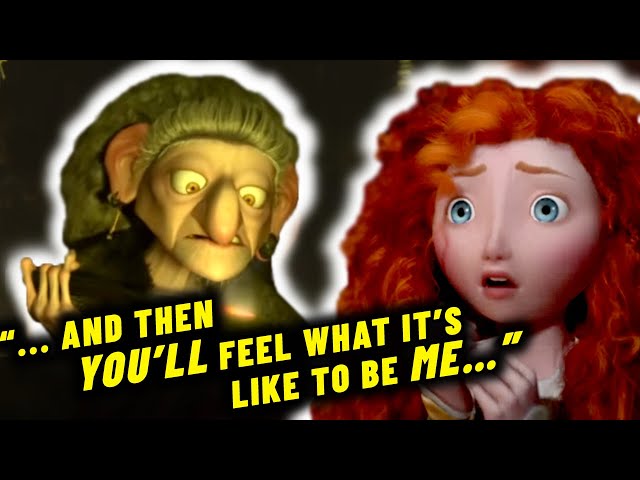 The Messed Up Reason The Witch Actually 'Helped' Merida In Brave... -  Youtube