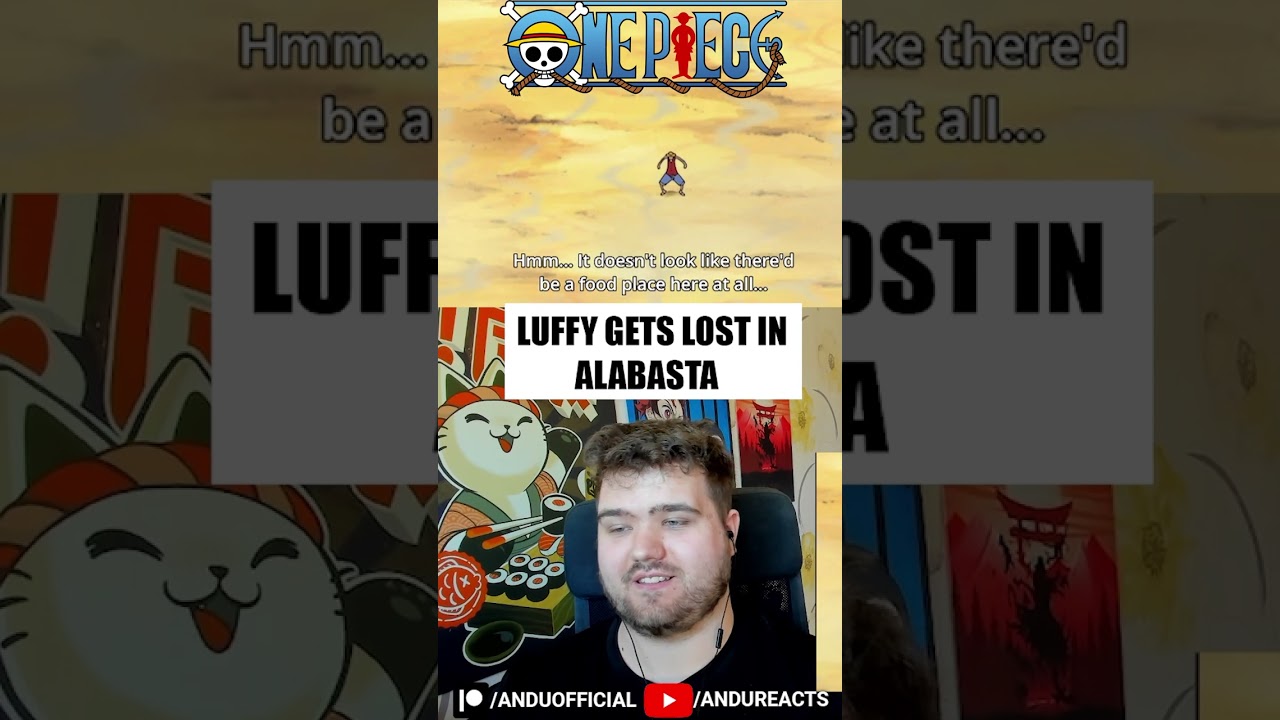 Luffy Gets Lost In Alabasta - One Piece 
