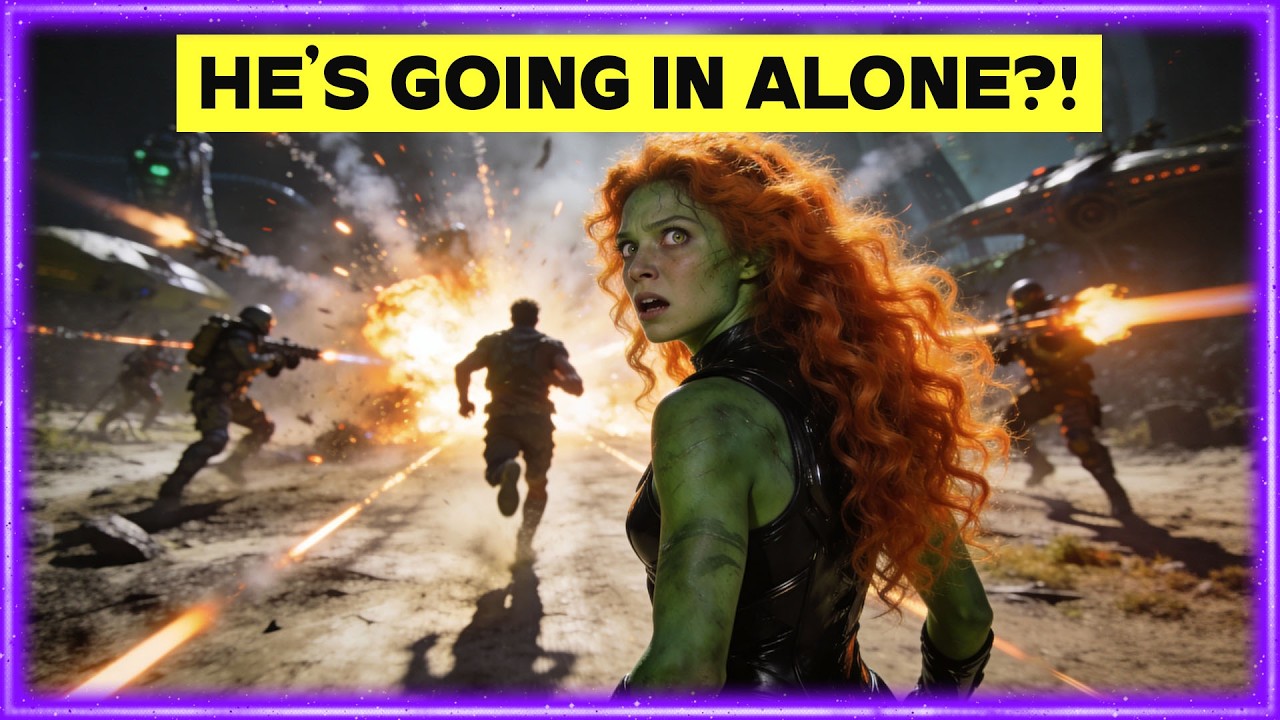 She Watched in Horror as the Human Charged in, No Armor, No Backup…