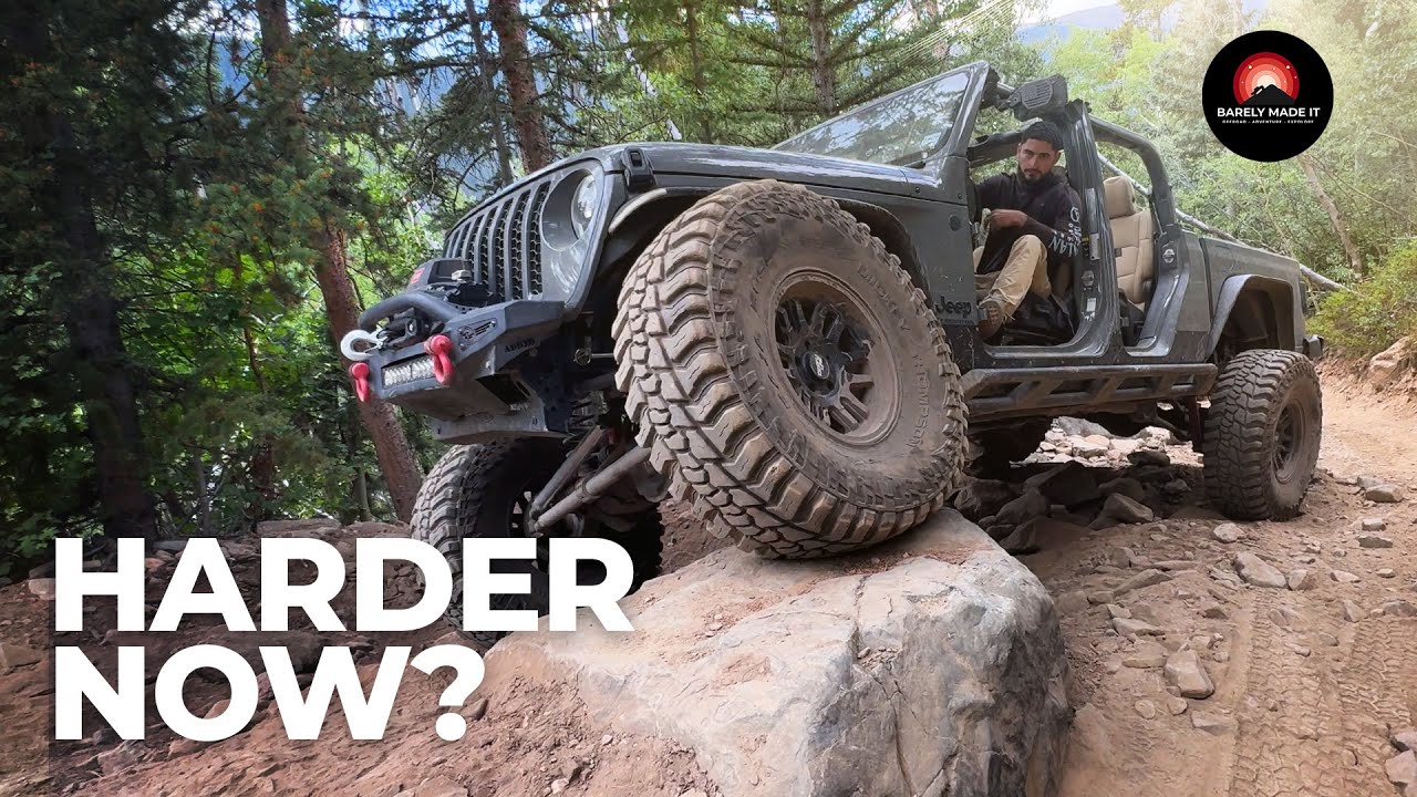 Is it HARDER? - Gladiator, Broncos & Wranglers Tackle Red Cone Pass Colorado