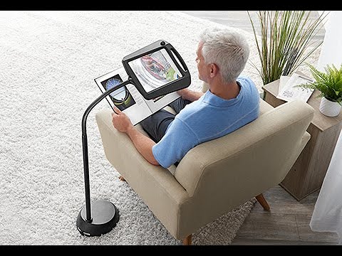 4X Magnifying Floor Lamp – Loopity Loupes Magnifiers