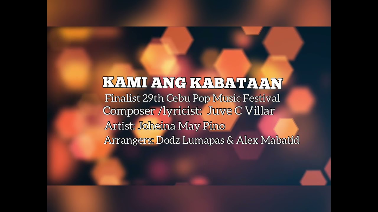 KAMI ANG KABATAAN with Lyrics