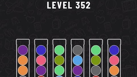 Ball Sort Puzzle Level 352 #ballsortpuzzle #ballsortpuzzlegameplay #puzzlegame #mobilegames