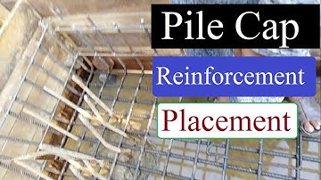 Pile cap reinforcement details #Bangladesh_Civil_Engineering