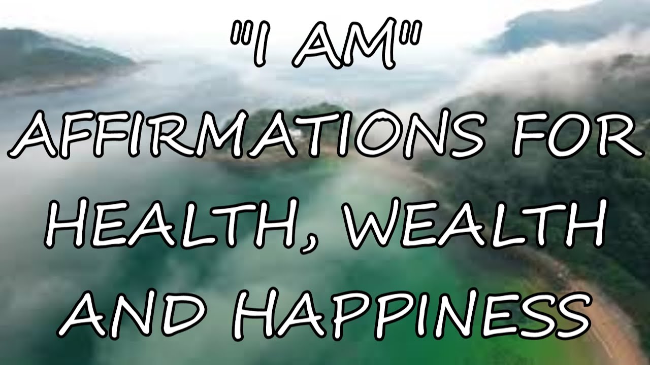 I AM Affirmations, SIMPLY A MASTERPIECE: Affirmations for Health ...