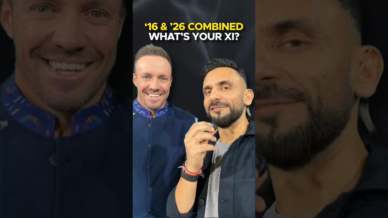 ABD picks his Combined XI from 2016 & 2026 #RCB Squads!