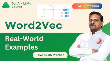 GenAI & LLMs | Video 4 | Part 2 | Word2Vec - Examples | Venkat Reddy AI Classes