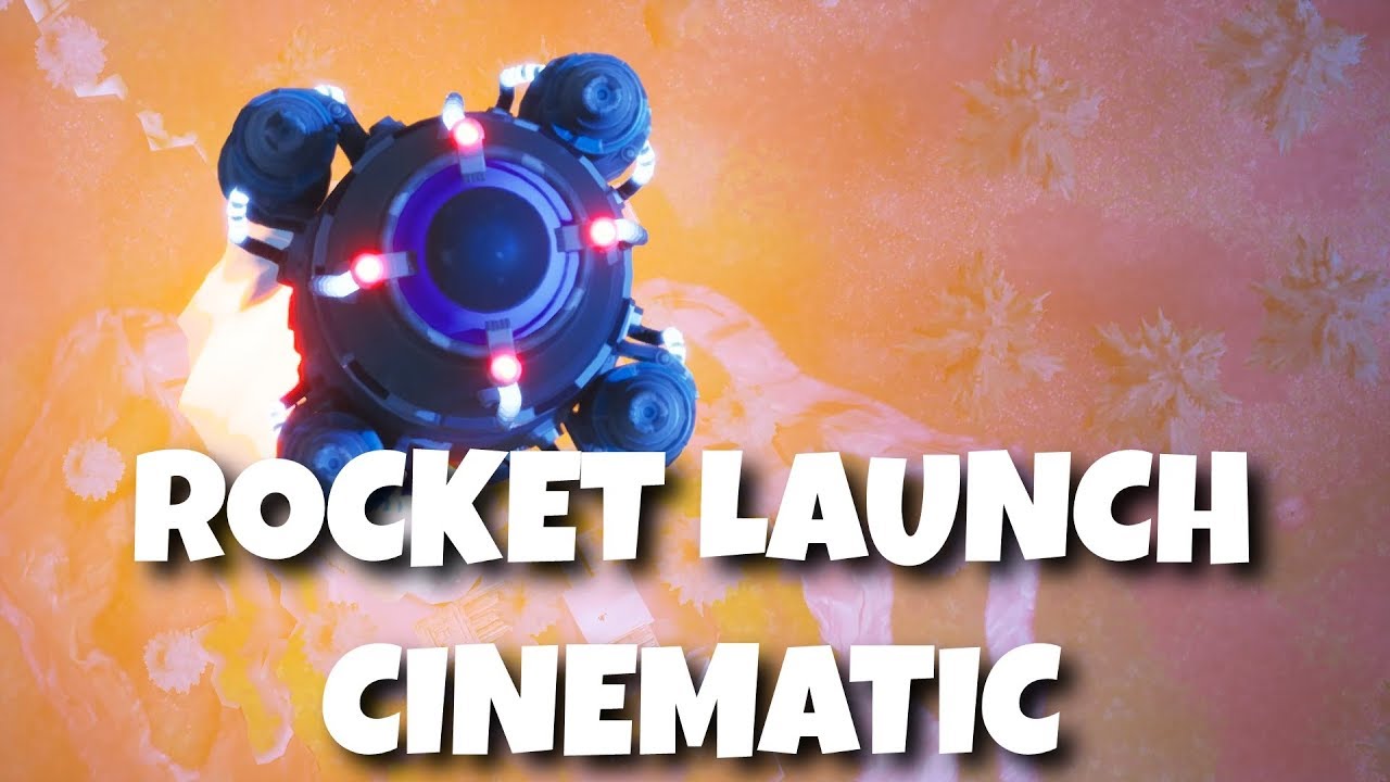 Fortnite ROCKET LAUNCH EVENT (All Angles) Cinematic - YouTube