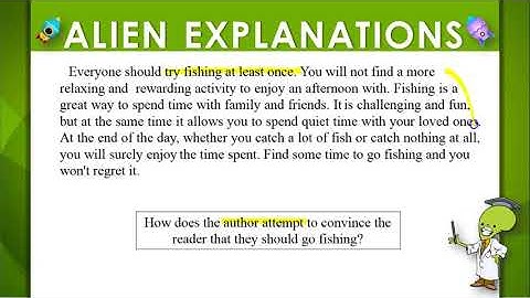 3rd Grade - Reading - Argumentative Text - Question Feedback - 152110