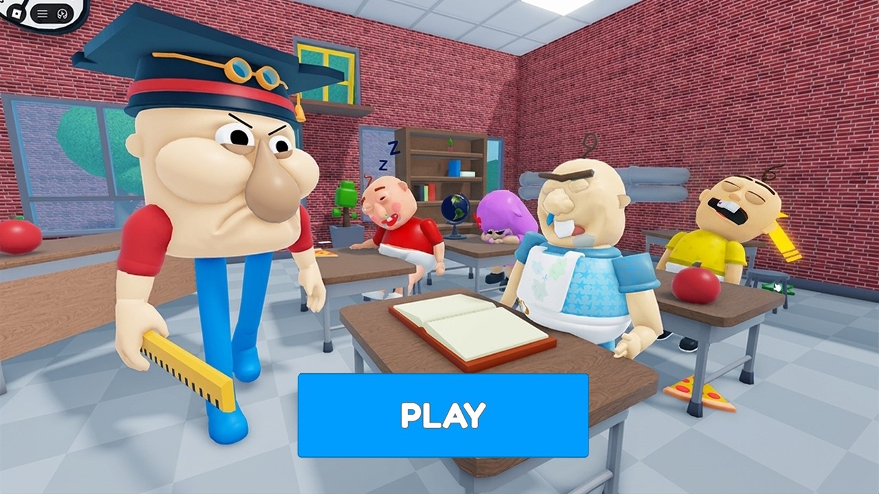 BOBBY And BERRY Fell Asleep In Mr Meaniehead Class! OBBY roblox Full Gameplay All Morphs Unlocked