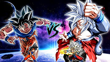 Goku TP V3.5 OP (all form) VS Xeno Goku V2 OP (all form) in Jump Force Mugen