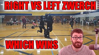Should you Right Zwerch or Left Zwerch?