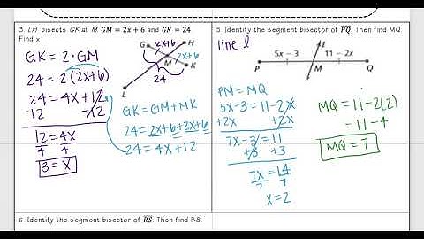 1 3A Segment Bisector