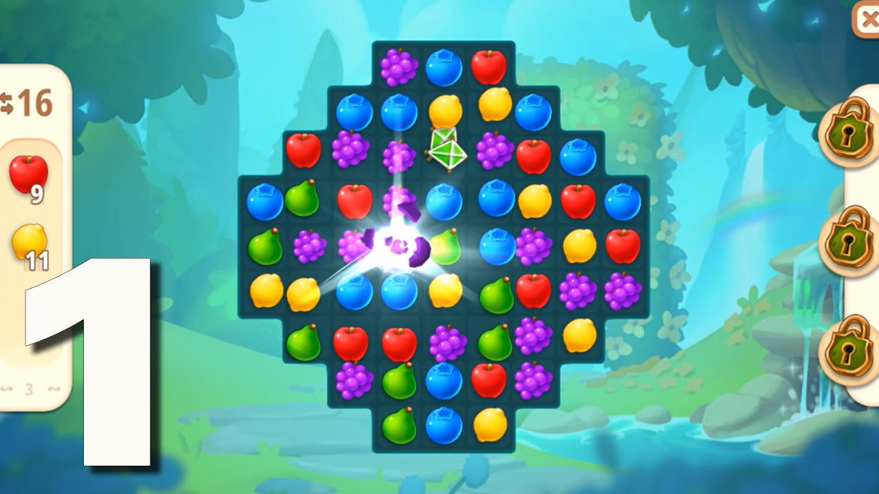 Merge Gardens Gameplay Walkthrough Part 1 (Android)