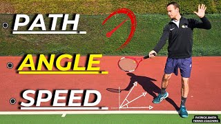 Famous The 3 Simple Keys To Fix Any Shot In Tennis - Path, Angle, Speed Profile