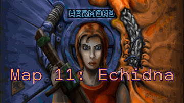 Doom 2: Harmony walkthrough no commentary Map 11: Echidna