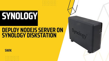 Deploy nodejs server on Synology DS118 DiskStation