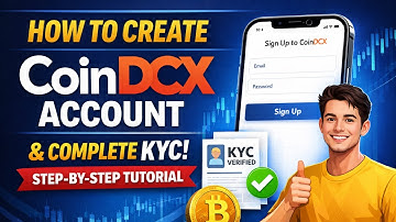 CoinDCX Account Registration & KYC Verification | Full Tutorial