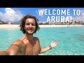 EXPLORING ARUBA & COST 🇦🇼 ORANJESTAD & ARASHI BEACH