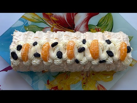Сколько стоит приготовить МЕРЕНГОВЫЙ РУЛЕТ?😳 Все секреты в моём видео💥