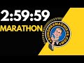 Training for a Sub 3 Hour Marathon and How to Run 2:59:59