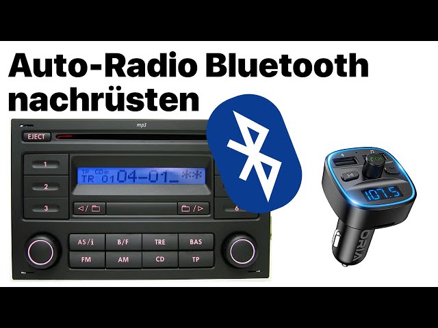 Auto-Radio Bluetooth nachrüsten für Musik und Freisprechanlage