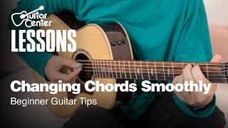 Changing Chords Smoothly | Beginner Guitar Tips