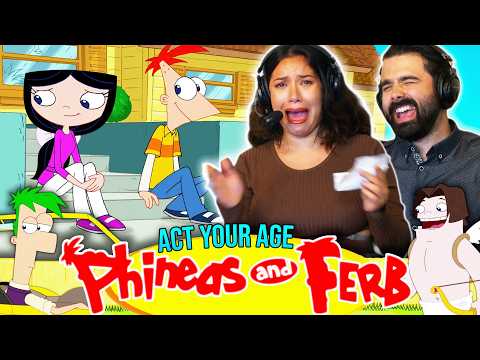We Watched PHINEAS AND FERB SEASON 4 EPISODE 35 For the FIRST TIME! ACT YOUR AGE