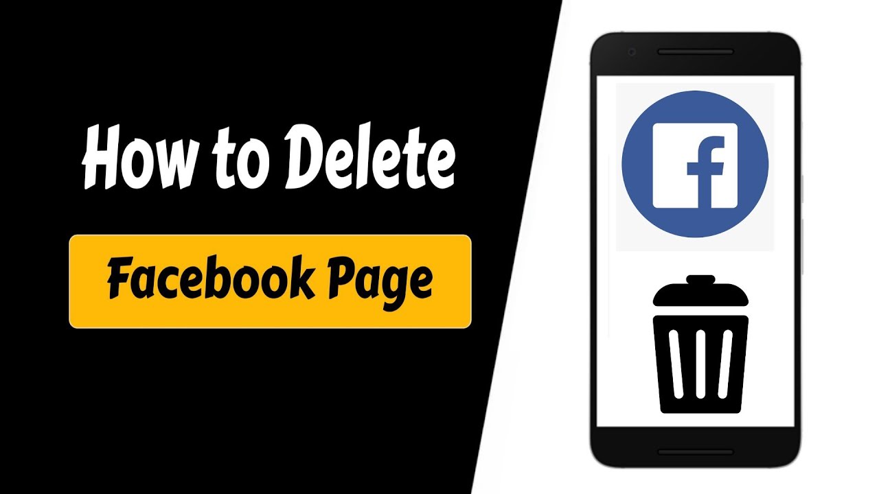 how-to-delete-facebook-page-delete-facebook-page-permanently-youtube