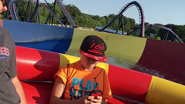 Splashwater Falls (On-Ride POV) Six Flags New England