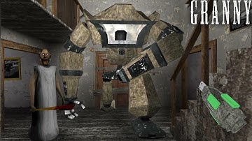 Granny 1.8.2 Robot Escape..😂🔥| ROBOT ESCAPE FROM GRANNY