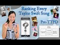 Ranking every taylor swift song for the first time