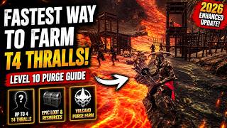 Fastest T4 Thrall Farm in Conan Exiles 2026 | Level 10 Purge Guide (Enhanced Update)