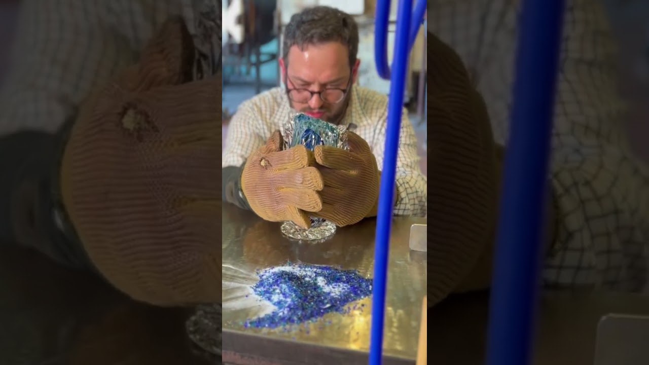 Crafting Beauty by Hand: Inside the World of Handmade Glass Artistry/ Bristol Blue Glass