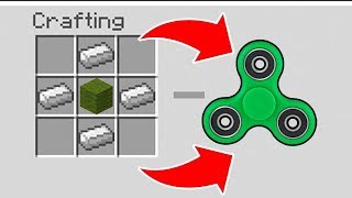 Minecraft Pe | How To Make A Working Fidget Spinner
