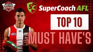 AFL Supercoach Ep. 014 | Top 10 Must Have Players in 2023