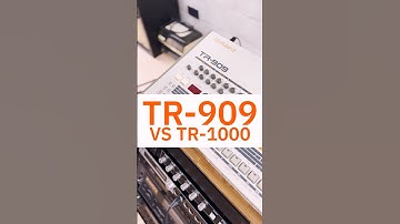 Roland TR-909 vs TR-1000 — Can You Hear the Difference?