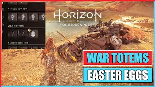 Horizon: Forbidden West - All War Totems Locations || Hidden Easter Egg Collectibles screenshot 3